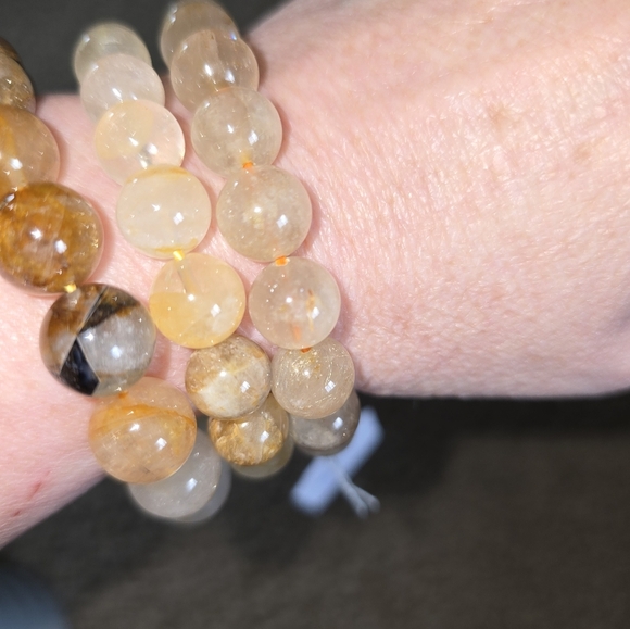 10mm Rabbit Hair Bracelet - Picture 12 of 16